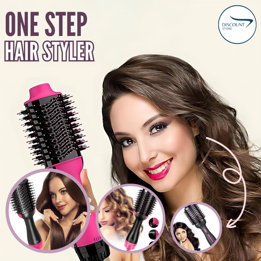One Step Hair Dryer and Styler