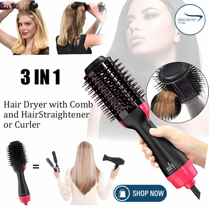 One Step Hair Dryer and Styler