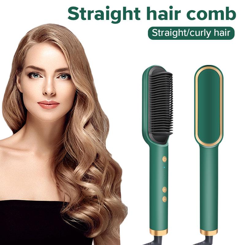 Portable Hair Straightener Brush